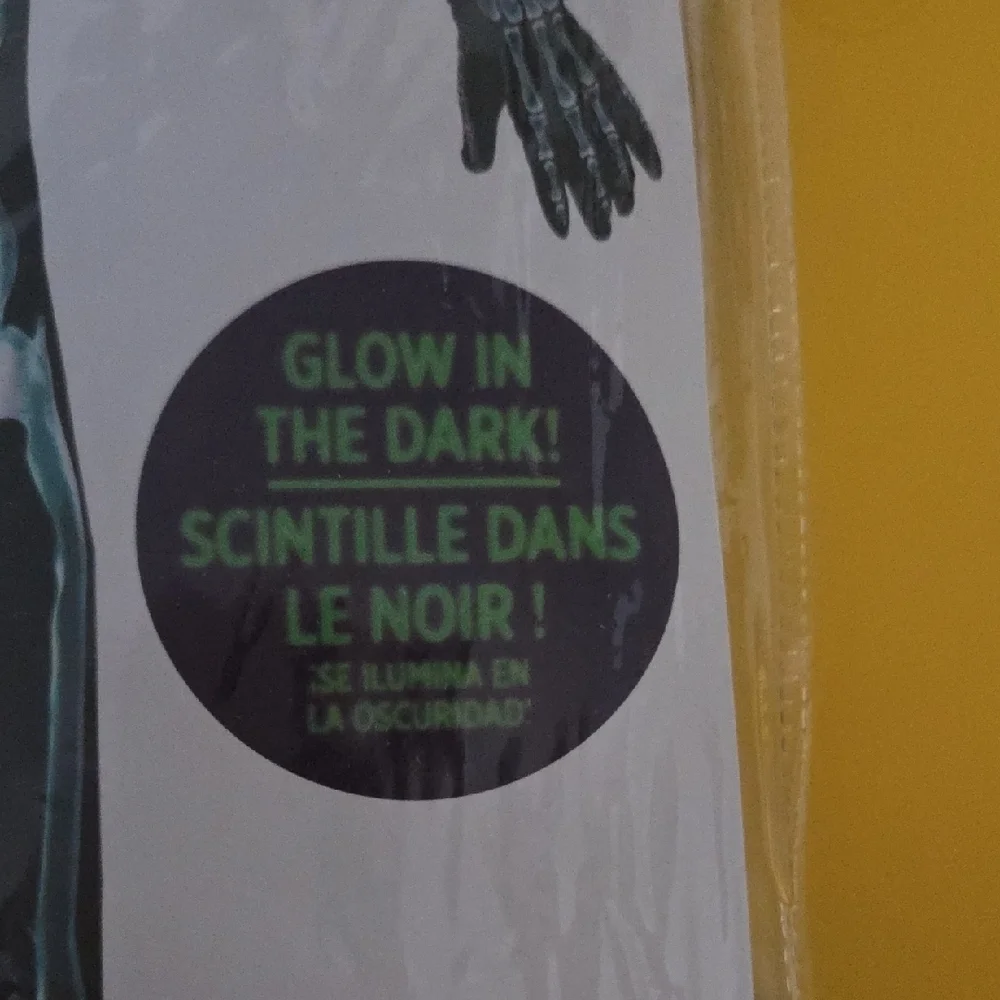 Glow-in-the-Dark Skeleton Costume for Kids